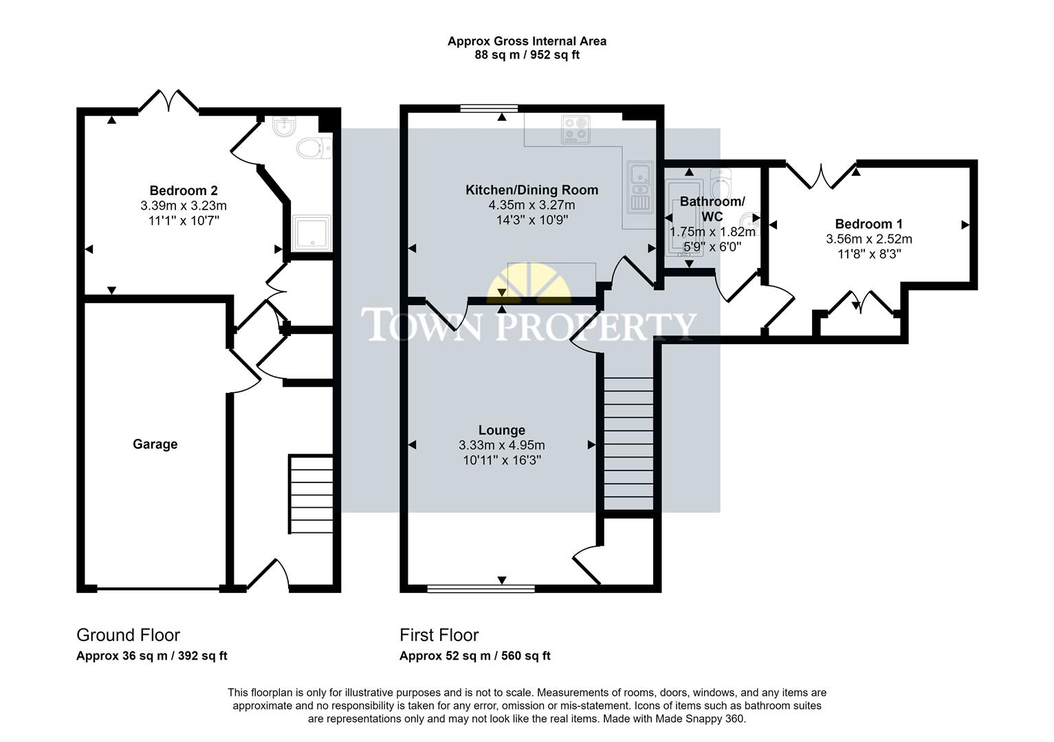 Property Details for Lismore Road Eastbourne East Sussex BN21 3BF
